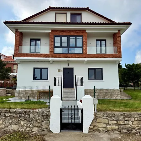 Casa Acantilados De Con Jardin Privado Y Barbacoa Лангре